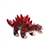 Red Glitter Stegosaurus Stuffed Animal 12 Inch Dinosaur by Fiesta