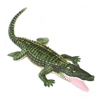 Jumbo Stuffed Alligator 68 Inch Plush Reptile by Fiesta