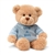 Its a Boy Teddy Bear with Embroidered Blue Shirt by Gund