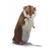 Handcrafted 6 Inch Standing Lifelike Hamster Stuffed Animal by Hansa