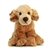 Small Sitting Stuffed Golden Retriever by Nat and Jules