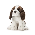 Small Sitting Stuffed Springer Spaniel by Nat and Jules