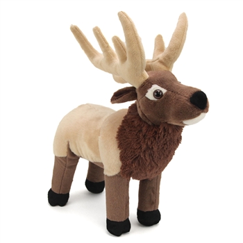 Plush Elk 15 Inch Stuffed Animal Cuddlekin by Wild Republic