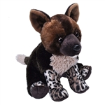 Cuddlekins African Wild Dog Pup Stuffed Animal by Wild Republic