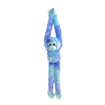 Vibe Bright Light Up Blue Hanging Stuffed Monkey by Wild Republic