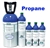 Gasco Propane Calibration Gas Mixture, EcoSmart