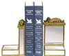 Mirrored & Scroll Bookends