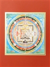 Kalachakra Mandala Repro 2, matted