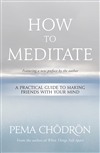 How to Meditate: A Practical Guide to Making Friends with Your Mind, Pema Chodron
