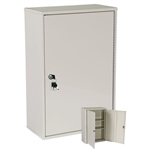 Harloff Heavy Duty Line Narcotics Cabinet, Tall, Double Door and Double Lock
