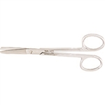 Miltex Surgery Scissors, Straight, Blunt-Blunt Points - 4-3/4"