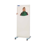 Wolf X-Ray 56603-W Opticlear Lead Acrylic Mobile Barrier