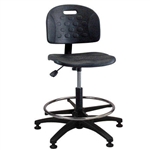 Brewer PS-2 Polyurethane Task Chair w/ Adjustable Footring