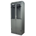 Harloff SureDry 8 Scope Drying Cabinet, Tempered Glass Double Doors with Basic Electronic Pushbutton Lock and Key Lock