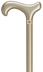 Ladies Derby Cane, Champagne 36" long