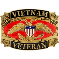 EEI Vietnam Veteran Belt Buckle - B0142
