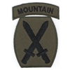 U.S. Army 10th Mountain Infantry Division Patch PM0779