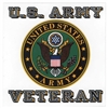 Veteran US Army Crest Logo Decal D266-A