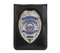 Rothco Leather Neck ID Badge Holder - 1139