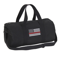 Rothco Thin Red Line Canvas Shoulder Duffle Bag 2260