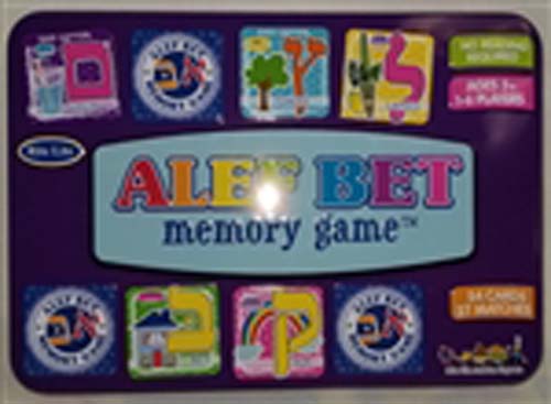 Alef Bet Memory Game for ages 3+