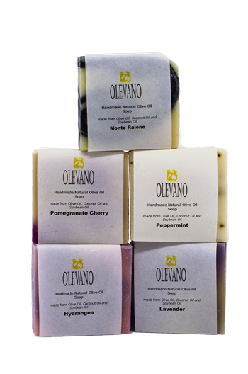 Handmade Olive Oil Soap - 5 bars
