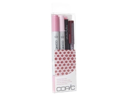 Copic Ciao 4pc Doodle Pack Pink marker set