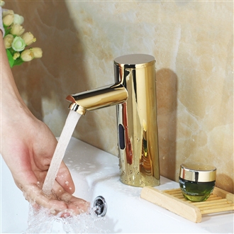 Fontana Commercial Platinum Thermostatic Gold Automatic Sensor Tap Solid Brass Construction