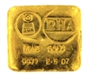 Harringtons Metallurgists 2.5 Ounces Cast 24 Carat Gold Bullion Bar 997.1 Pure Gold