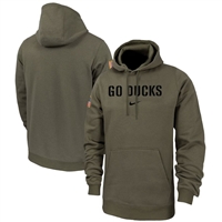 Oregon Ducks Nike Military Pack Hood Olive Green