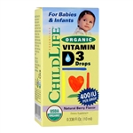 Organic Vitamin D3 - 0.338 oz. (10ml) (Childlife)