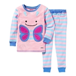 Zoojamas Little Kid Pajamas Butterfly 3T (Skip Hop)