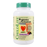 Probiotics with Colostrum - 90 chewable tabs (Childlife)