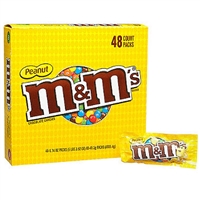 M&M Peanut Candy (1.74 oz., 48 ct.)