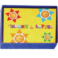 0832- Hannukah Thank You Cards - Yellow