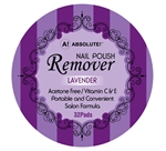 Lavender Fragrance Nail Polish Remover Pads