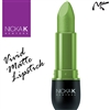 Vivid Matte Lime Coloured Lipstick by Nicka K New York