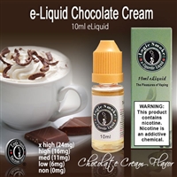 10ml Chocolate Cream e Liquid Juice from LogicSmoke - Experience the Rich and Creamy Taste of Chocolate