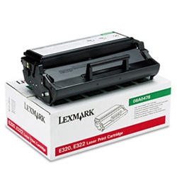 Genuine Lexmark E320/E322 High Yield Return Program Toner Cartridge - 08A0478