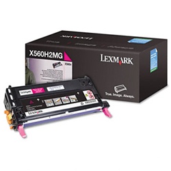 Genuine Lexmark X560 High Yield Magenta Toner Cartridge - X560H2MG