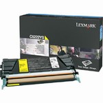 Genuine Lexmark C522/C524/C530/C532/C534 Yellow Toner Cartridge - C5222YS