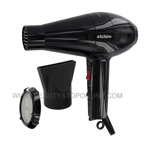 Elchim 2001 Professional Hair Dryer - Black