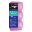 Diane Self Grip Rollers 2" Purple, 3 Pack
