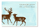 Unique Thank You Cards ~ Deers in Love