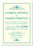 Unique Gatsby Wedding Invitations from ForeverFiances