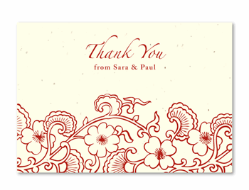 Asian Thank You cards | Japanese Beauty