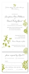 Seeded Paper Wedding Invitations - Nature's Glory (plantable paper)