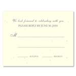 RSVP/Insert Wedding Cards (seeded paper)