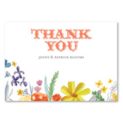 Wildflowers Summer Thank you cards | Summer Stories