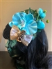 Tiki Hair Flowers-  This wonderful hair clip adds a splash of color to any outfit.